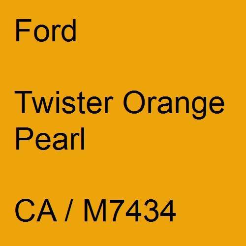 Ford, Twister Orange Pearl, CA / M7434.